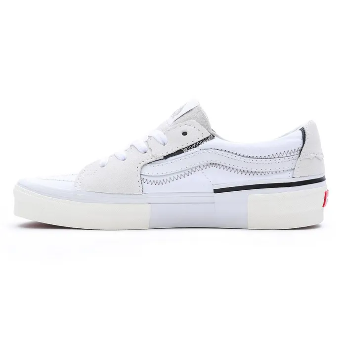Vans Lowtop Shoes Women Sk8Low Reconstruct Shoes White