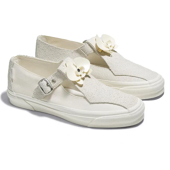 Vans Lowtop Shoes Women Vault By X Goodfight OG Style 93 LX Shoes White