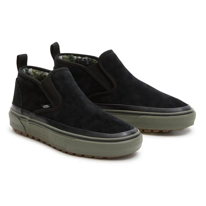 Vans MTE Shoes Men Rain Camo Mid Slip MTE1 Shoes Green