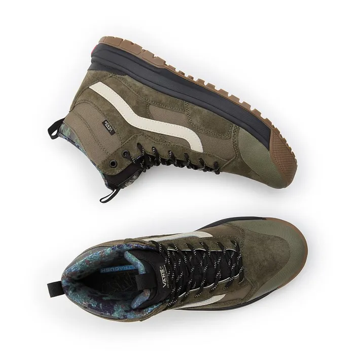 Vans MTE Shoes Men Rain Camo UltraRange EXO Hi MTE1 Shoes Green