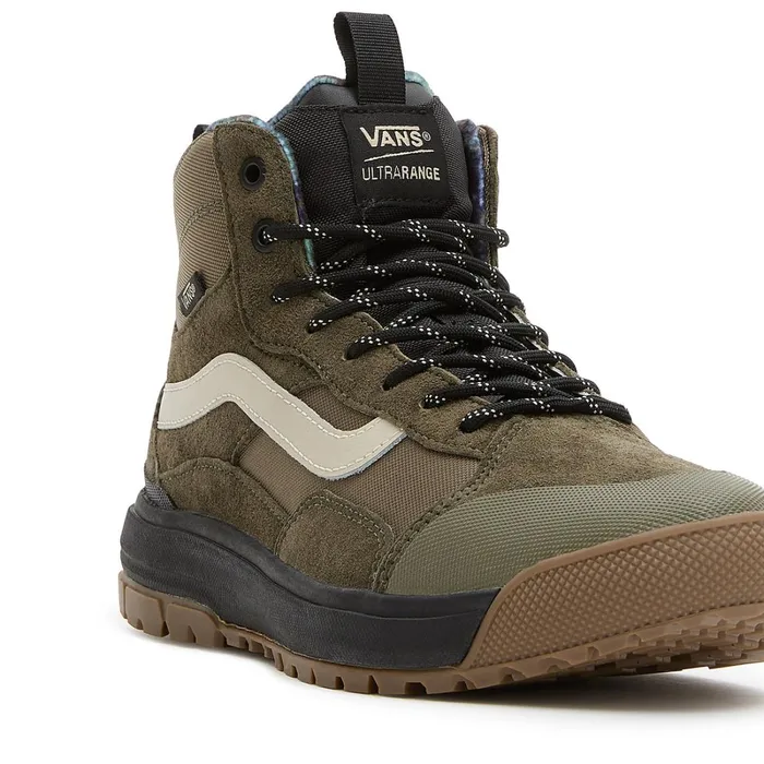 Vans MTE Shoes Men Rain Camo UltraRange EXO Hi MTE1 Shoes Green