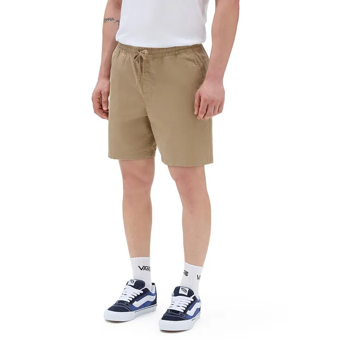 Vans Shorts and Boardshorts Men Range Relaxed Elastic Shorts Beige