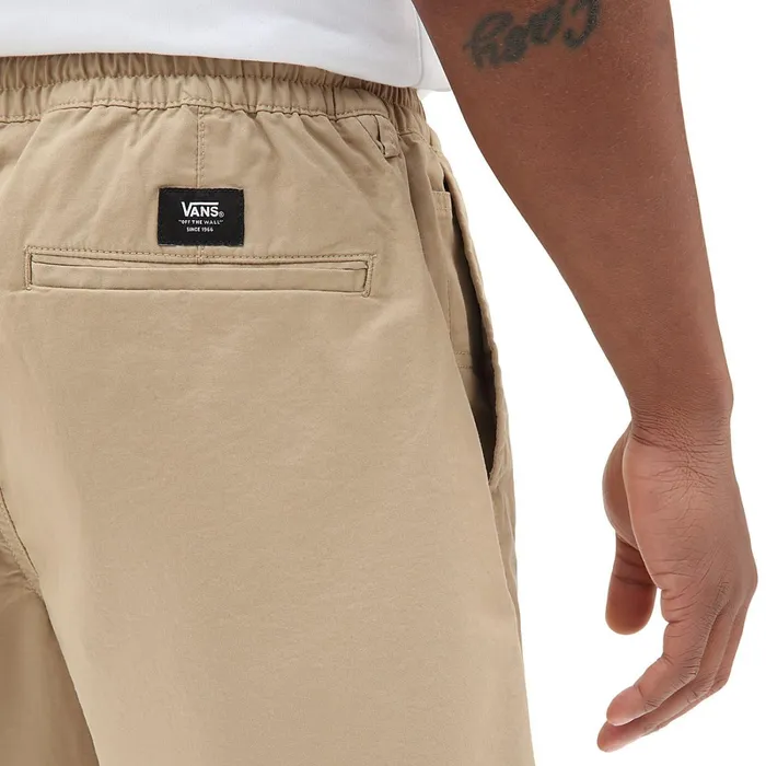 Vans Shorts and Boardshorts Men Range Relaxed Elastic Shorts Beige
