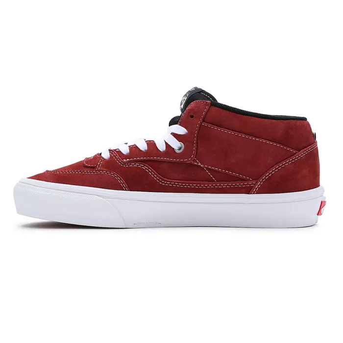 Vans Skate Shoes Men Pig Suede Skate Half Cab 03992 Shoes Red
