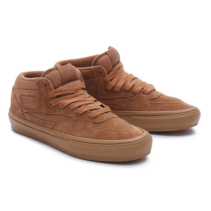 Vans Skate Shoes Men Skate Half Cab Shoes Brown