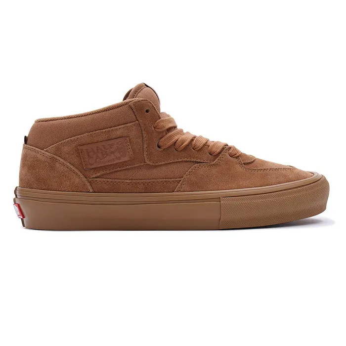 Vans Skate Shoes Men Skate Half Cab Shoes Brown