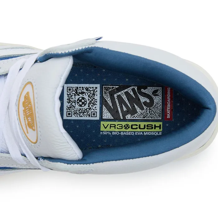Vans Skate Shoes Men Zahba Mid Shoes White