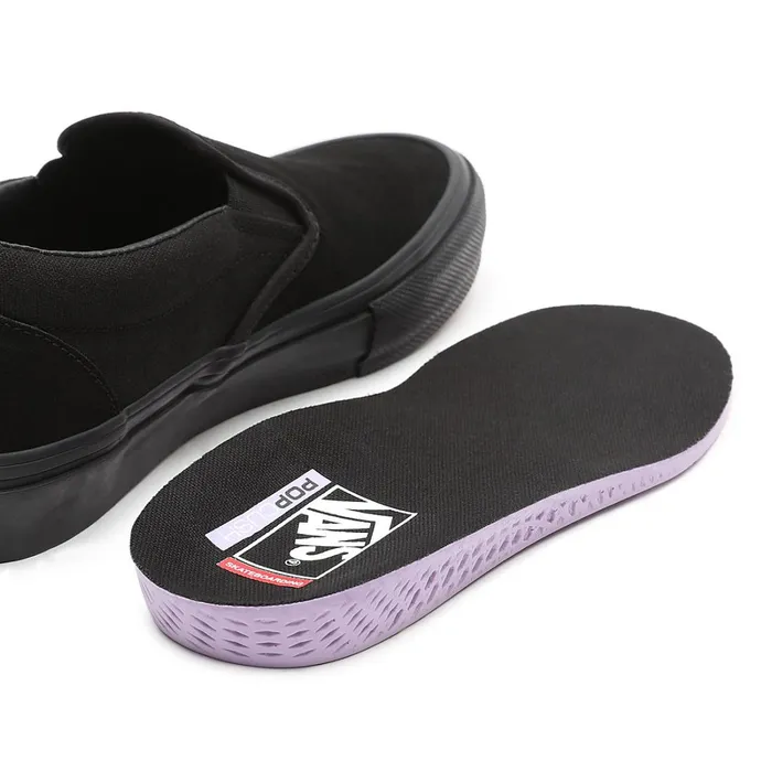 Vans Skate Shoes Women Skate SlipOn Shoes Black