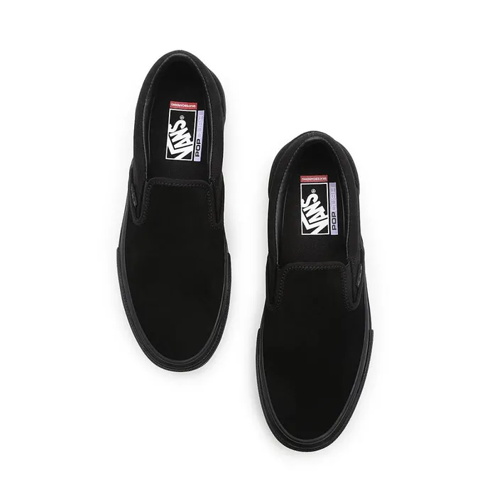 Vans Skate Shoes Women Skate SlipOn Shoes Black