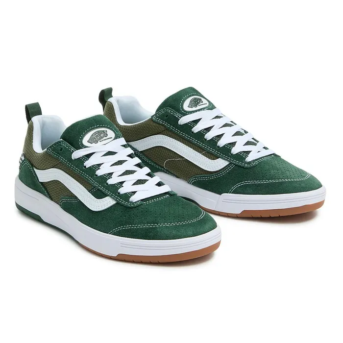 Vans Skate Shoes Women Zahba Shoes Green