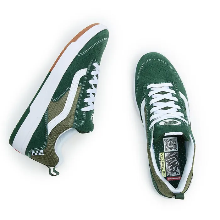 Vans Skate Shoes Women Zahba Shoes Green