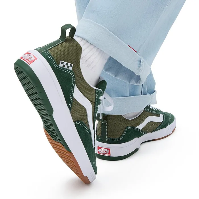 Vans Skate Shoes Women Zahba Shoes Green