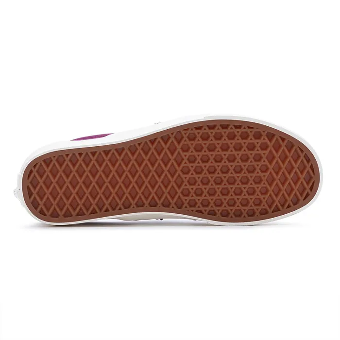 Vans Slipon Shoes Men Tufted Check Classic SlipOn Shoes Purple