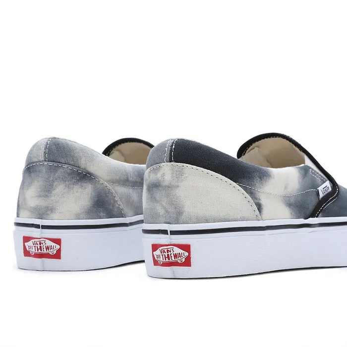Vans Slipon Shoes Women Bleach Wash SlipOn VR3 Shoes Black