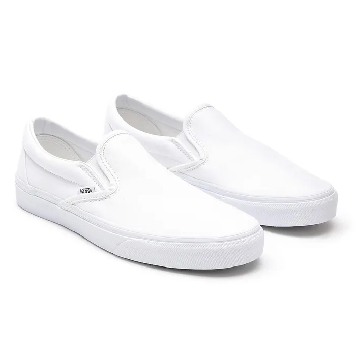Vans Slipon Shoes Women Classic SlipOn Shoes White