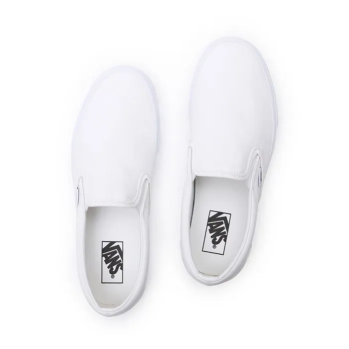 Vans Slipon Shoes Women Classic SlipOn Shoes White