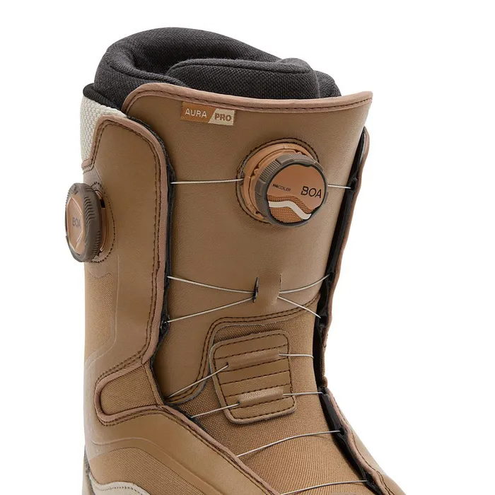 Vans Snowboard Boots Men Aura Pro Snowboard Boots Brown