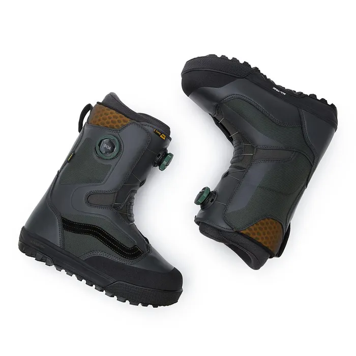 Vans Snowboard Boots Men Aura Pro Snowboard Boots Green