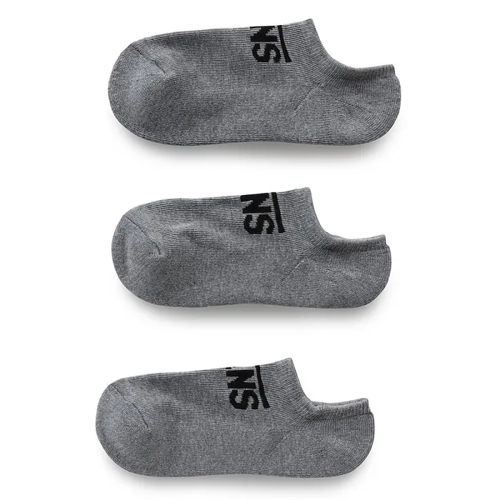 Vans Socks Kids Classic Kick Socks US 16 3 Pairs Grey