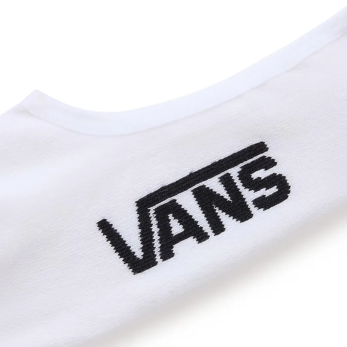 Vans Socks Men Classic No Show Socks 3 Pairs White