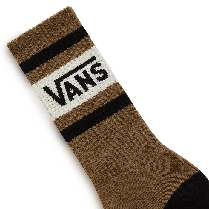 Vans Socks Men Drop V Crew Socks 1 Pair Brown