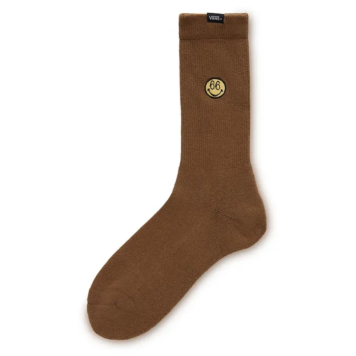 Vans Socks Men Dusker Crew Socks 1 Pair Brown