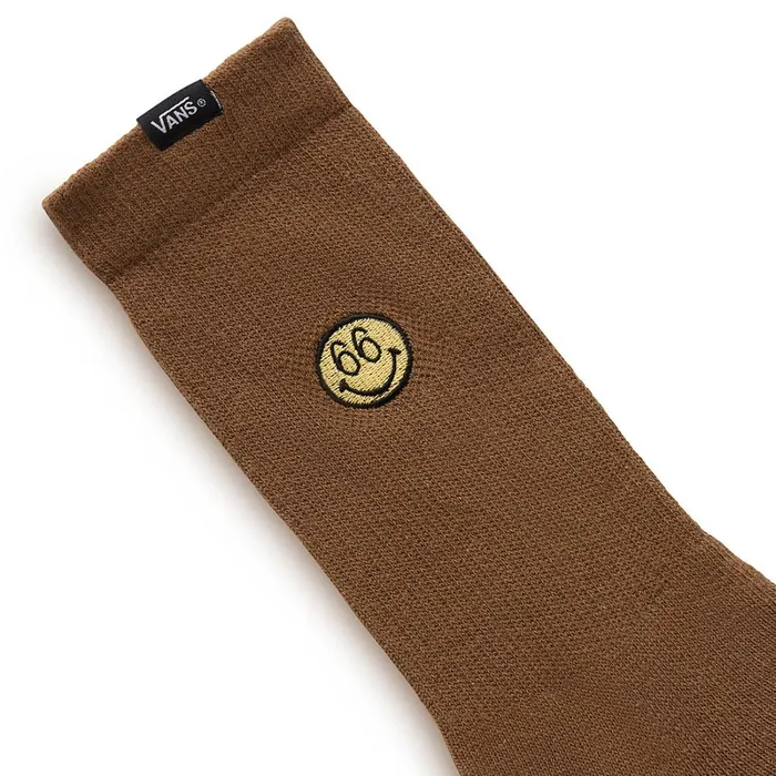 Vans Socks Men Dusker Crew Socks 1 Pair Brown