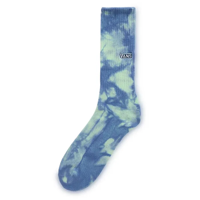 Vans Socks Men Seasonal Tie Dye Crew Socks 1 Pair Blue