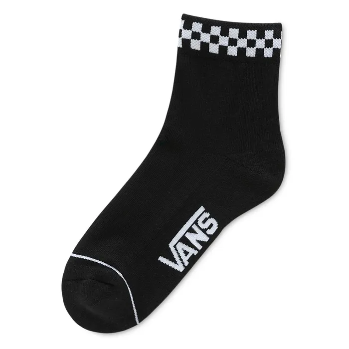 Vans Socks Women PeekACheck Crew Socks 1 Pair Black