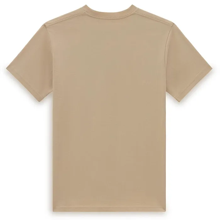 Vans Tshirts and Tanks Men Left Chest Logo TShirt Beige