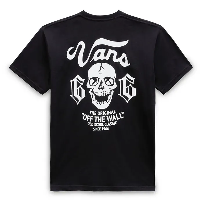 Vans Tshirts and Tanks Men Old Skool Skull TShirt Black