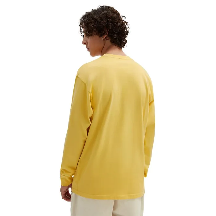Vans Tshirts and Tanks Men Tasty Twice Long Sleeve TShirt Yellow