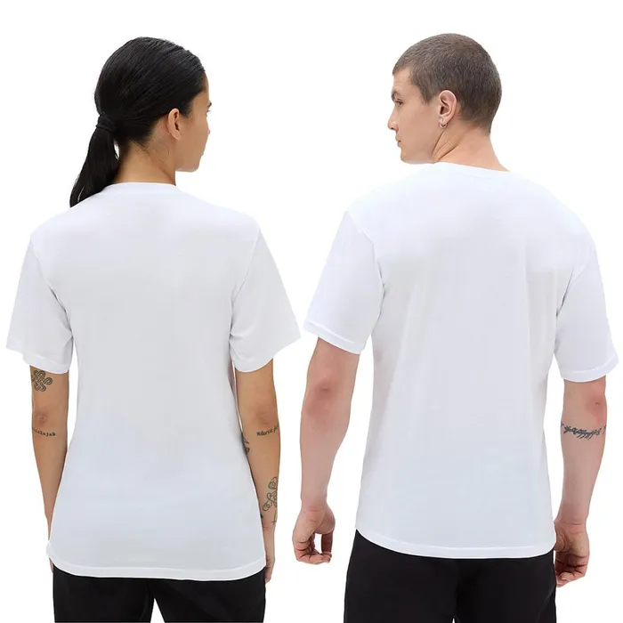 Vans Tshirts and Tops Women Left Chest Logo TShirt White