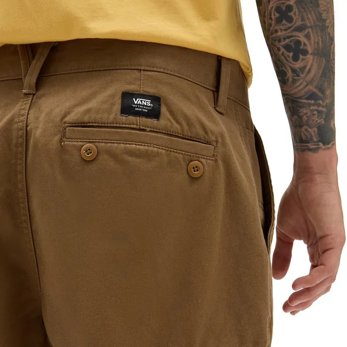 Vans Trousers and Jeans Men Service Cargo Loose Tapered Trousers Brown