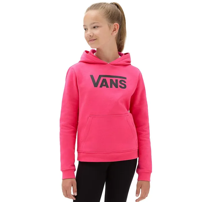 Vans View All Kids Girl Flying V Pullover Hoodie 814 Years Pink