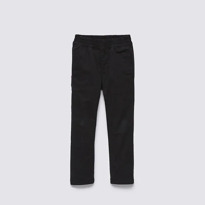 Vans View All Kids Little Range Elastic Waist Trousers 28 Years Black