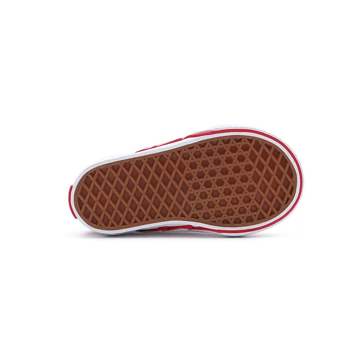 Vans View All Kids Toddler Old Skool Hook And Loop Bolt Shoes 14 Years Red