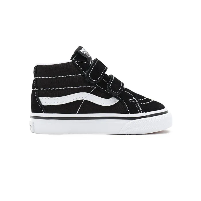 Vans View All Kids Toddler Sk8Mid Reissue Hook And Loop Shoes 14 Years Black