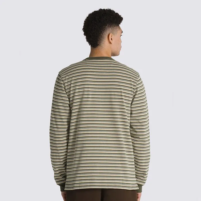 Vans View All Men Awbrey Long Sleeve Shirt Green