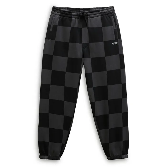 Vans View All Men Big Check Loose Trousers Black