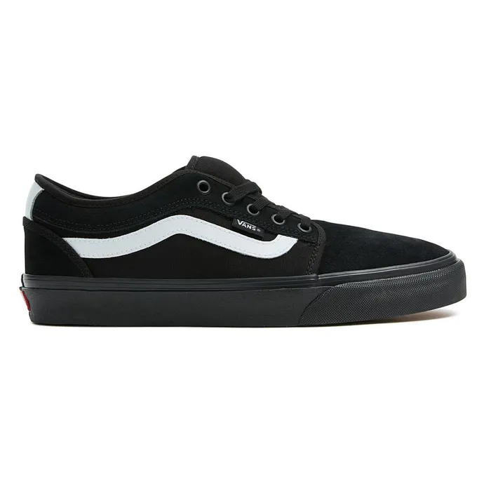 Vans View All Men Chukka Low Sidestripe Shoes Black White
