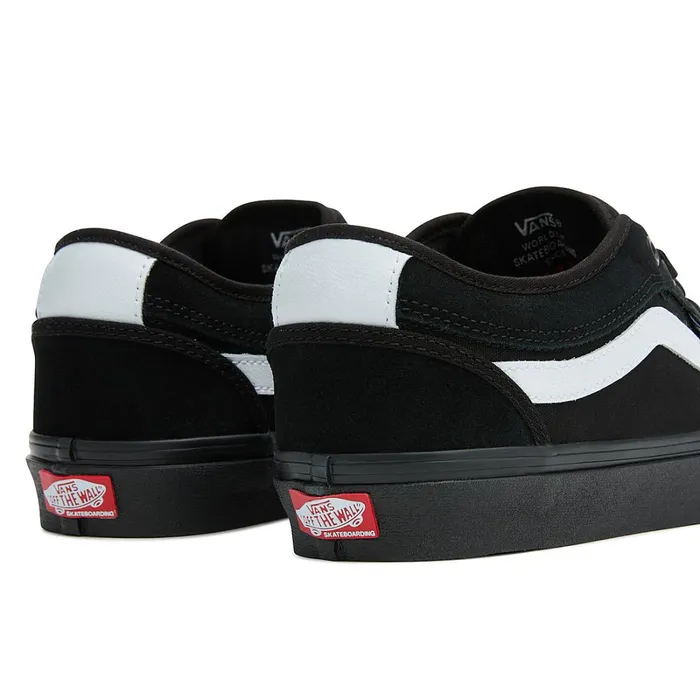 Vans View All Men Chukka Low Sidestripe Shoes Black White