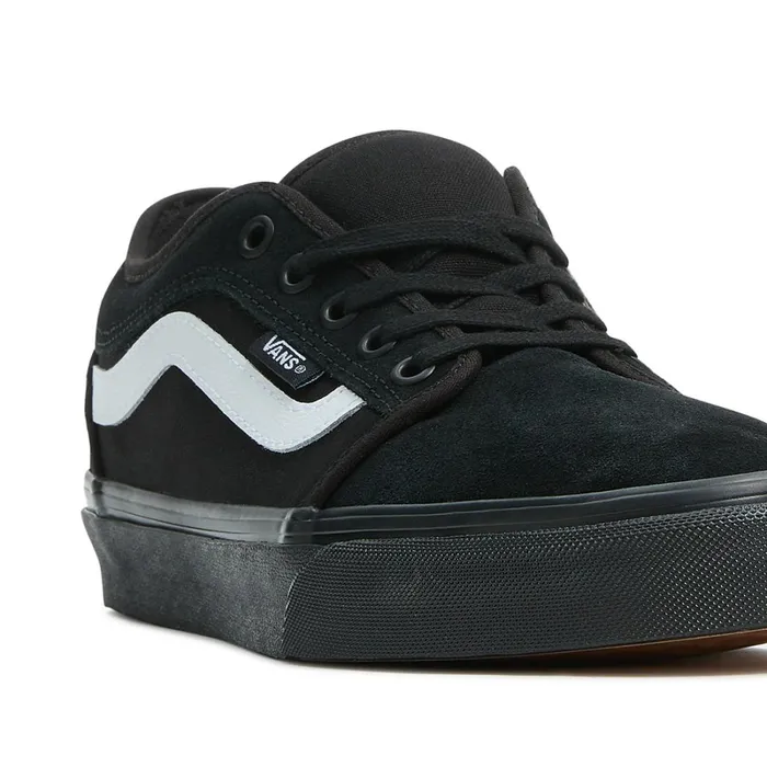 Vans View All Men Chukka Low Sidestripe Shoes Black White