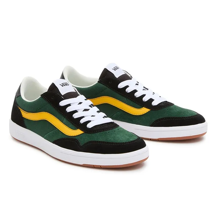 Vans View All Men Cruze Too ComfyCush Shoes Black Green