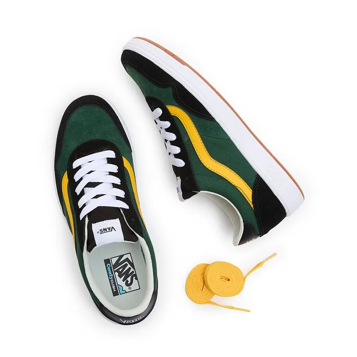 Vans View All Men Cruze Too ComfyCush Shoes Black Green