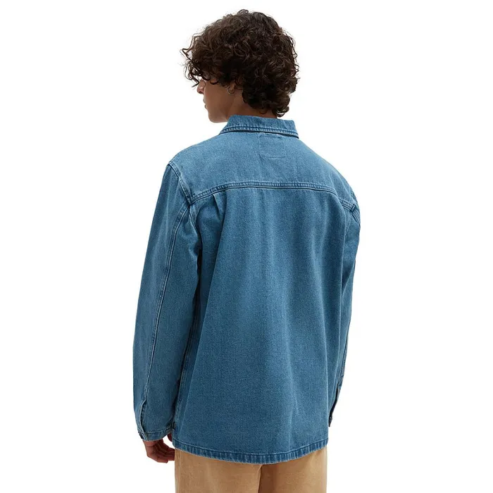Vans View All Men Drill Denim Jacket Blue