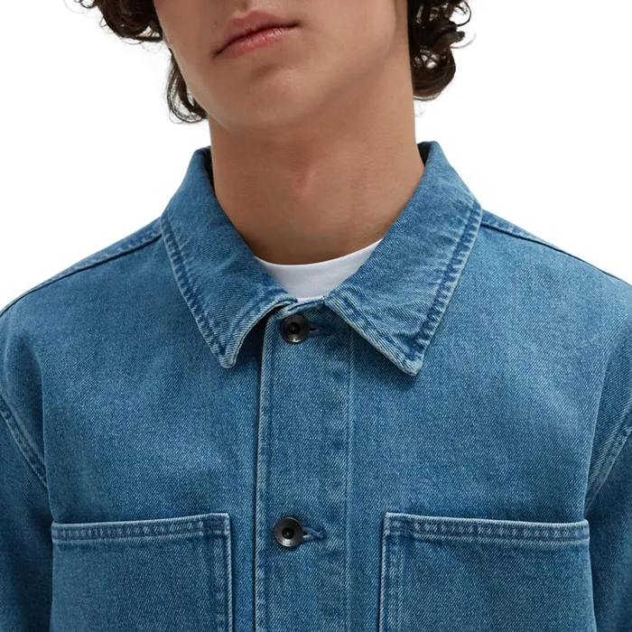 Vans View All Men Drill Denim Jacket Blue