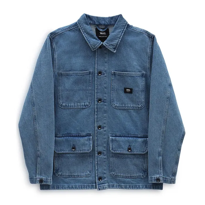 Vans View All Men Drill Denim Jacket Blue