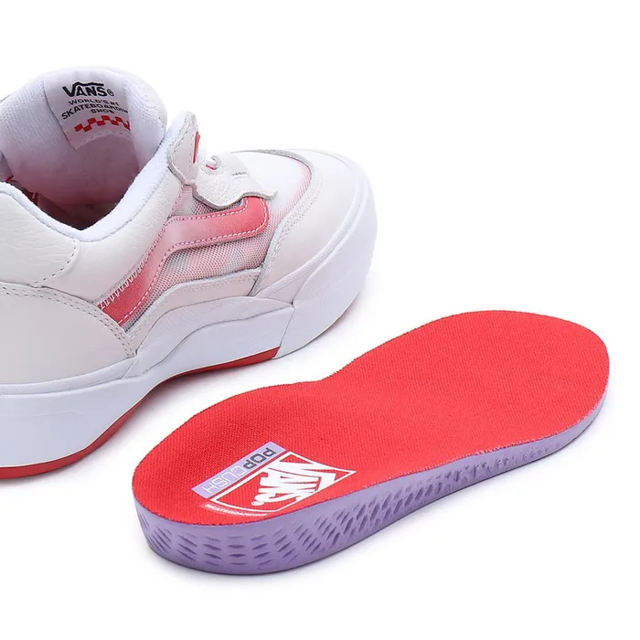 Vans View All Men Leather Wayvee Shoes Red White