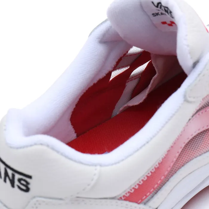 Vans View All Men Leather Wayvee Shoes Red White